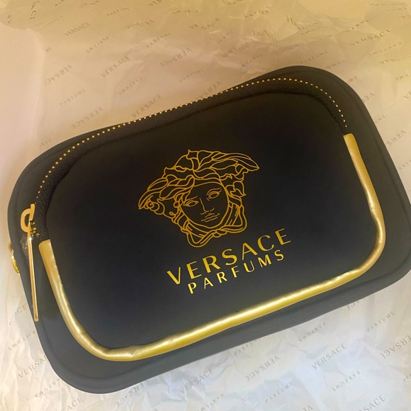 Versace Handbags - NEW Versace Parfums Crossbody Bag/Clutch – Timeless Elegance and Iconic Style